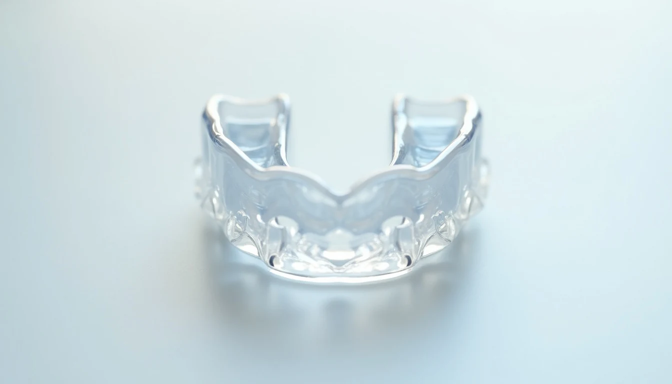 Çene eklemi ağrısı tedavisinde kullanılan gece plağı ve splint